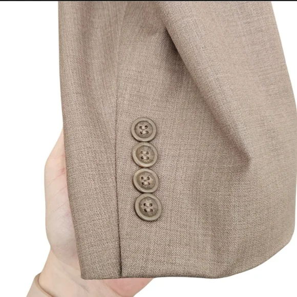 Caravelli Italy Brown Men's Suit Jacket Blazer Sport Coat 50R - Picture 3 of 7